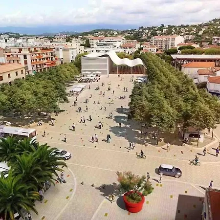 La Bocca, F1+cabine, Clim, Mer A 5min Pieds Apartmán *